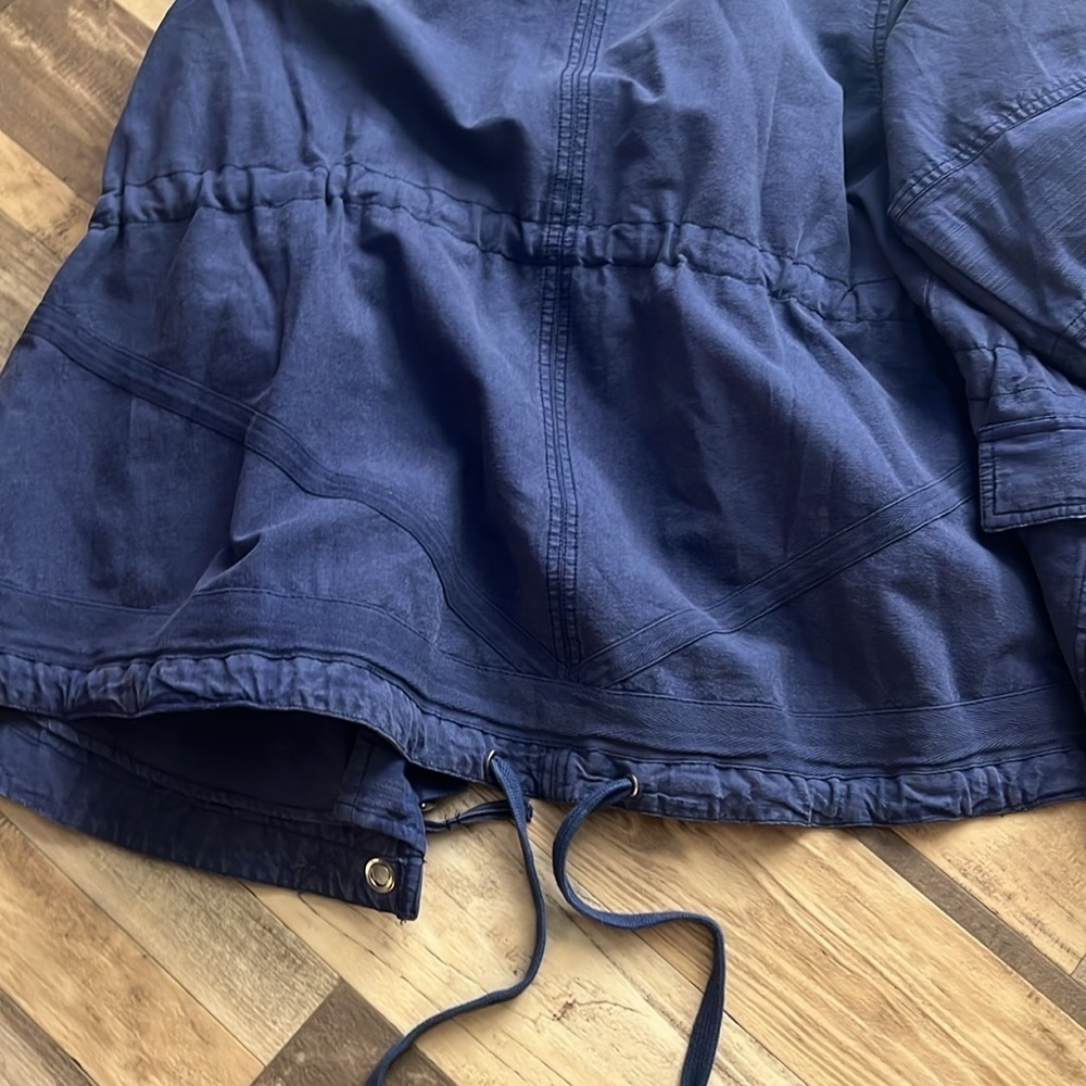Free People We the Free Surplus Future Utility Parka Blue Size XS NWOT - Picture 12 of 14